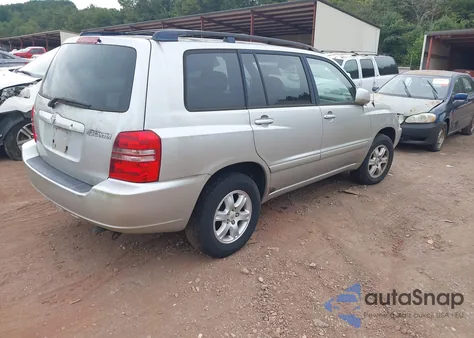 2001 Toyota Highlander V6 from USA, damaged, VIN JTEGF21A710023370